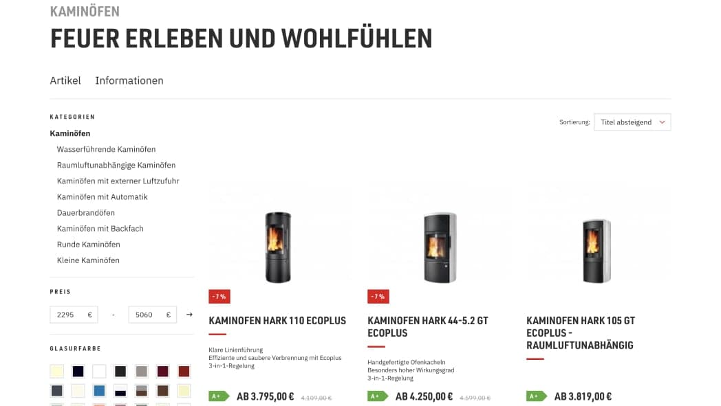 Produktliste